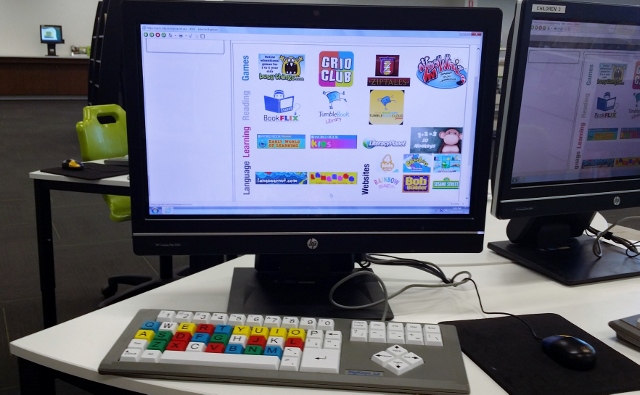 children's access computer terminal